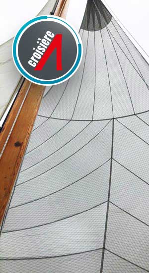 Voile de la gamme croisière triradial dacron