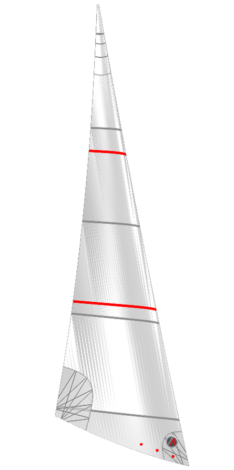 Trinquette Cross-Cut Gamme Croisière Rapide Armor Voiles