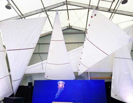 Voiles déco événementielle