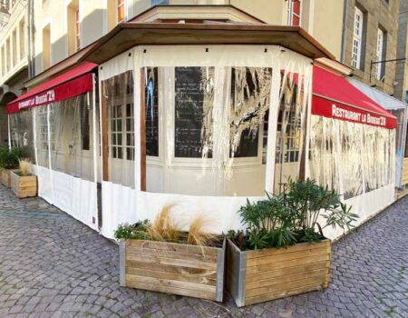 Habillage terrasse de restaurant