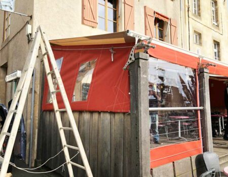 Terrasse de restaurant