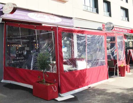 Habillage terrasse de restaurant